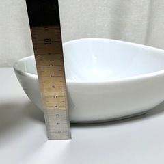 【0円】ハート型☆皿☆大皿☆深皿☆白の画像