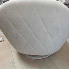 回転式ベロアソファ（1人用）の画像