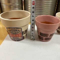 ハンドメイドリメイク鉢 　大250円　小150円