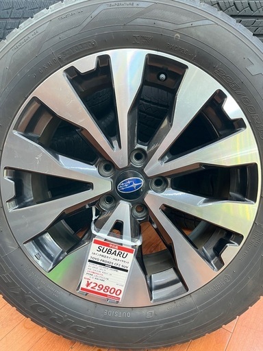SUBARU 18インチ純正アルミホイールセット【リサイクルマート下関店】