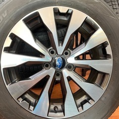 SUBARU 18インチ純正アルミホイールセット【リサイクルマート下関店】の画像