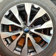 SUBARU 18インチ純正アルミホイールセット【リサイクルマート下関店】の画像