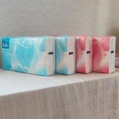 新品　未使用　ハローソフトパックティッシュ４個