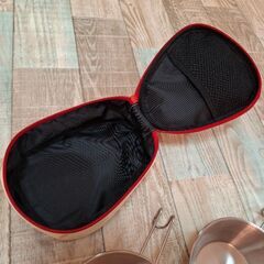 新品　非売品　フィールドライフ監修　シェラカップ２個セット　収納袋付き　の画像