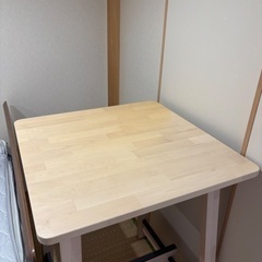 イケアIKEA NORRAKERカウンターテーブル　ハイテーブルの画像