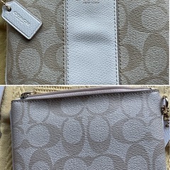 可動品COACH クォーツ レディース 腕時計 with ポーチの画像