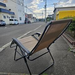 Coleman　リクライニングチェア中古　値下げしましたの画像