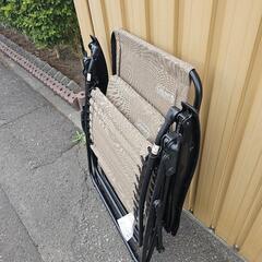 Coleman　リクライニングチェア中古　値下げしましたの画像
