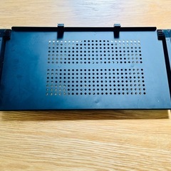 ノートパソコン置き場　クーラー付　ファン付　高さ変更可能の画像