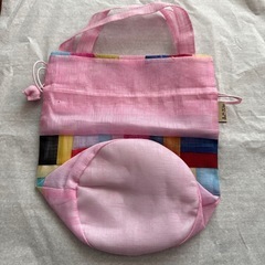 ポジャギミニバックの画像