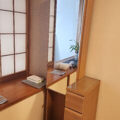 化粧　棚　鏡の画像