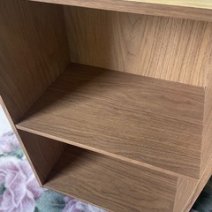 2段 カラーボックス 傷みあり 中古品 在庫2個 の画像