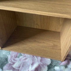 2段 カラーボックス 傷みあり 中古品 在庫2個 の画像