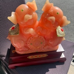 飾り、幸せ豚の画像