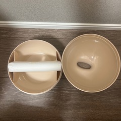 ペーパーポット ティッシュケース ベージュの画像