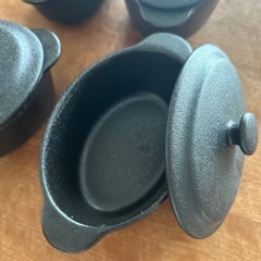 グラタンなど　オープン　電子レンジ　ココット皿OKの画像