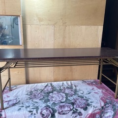 折り畳み机 中古品 会議机 在庫4台 長さ1800mm
