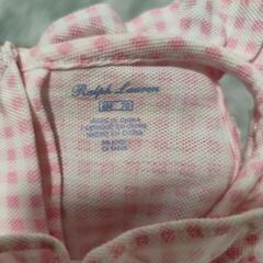 ラルフローレン　RalphLauren女児ベビーロンパースと靴下の画像