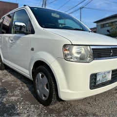 即日乗って帰れます♪三菱 ekワゴン MS スライドドア★総額11.8万円★車検ロング エアコン冷え冷え！珍しい片側パワースライドドア♪機関良好 修復歴なし フルセグTV バックカメラ付き！の画像
