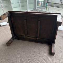 ちゃぶ台　座卓　年代物　の画像