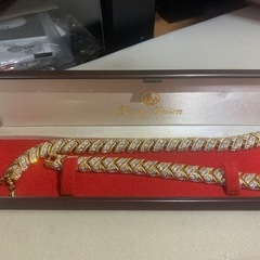 金ダイヤフルネックレス
