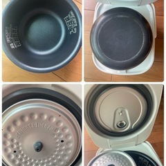 アイリスオオヤマ　炊飯器　3号炊き　2021年製  お取引き中の画像