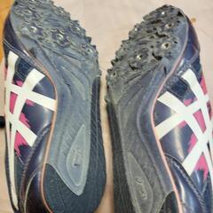 陸上競技用スパイク　ASICS　EFFORT　22.5センチ