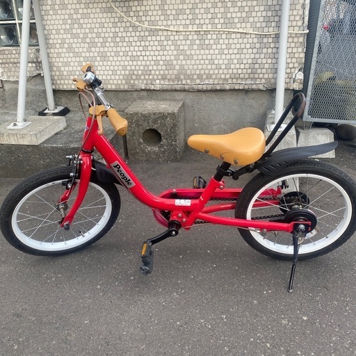People ケッターサイクル 16インチ 赤 レッド子供用自転車 中古