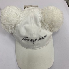 ディズニーランド帽子　58㎝　ミッキーマウス（値札付き）　　チップ　旅行　＃35050の画像