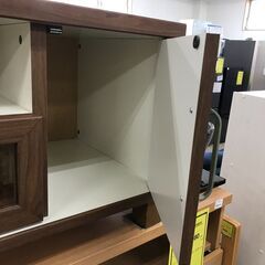 【ジャングルジャングルサカイ石津店】TV台　収納　ブラウン　モザイクガラス　北欧調　堺市　堺区　西区　北区　東区　高石市　和泉市　石津の画像