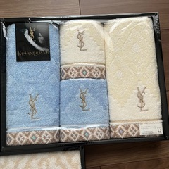 未使用　イブサンローラン　YSL フェイスタオル　バスタオル　ブランドの画像