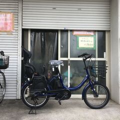 地域限定送料無料パナソニックギュットアニーズ三人乗り子供乗せ