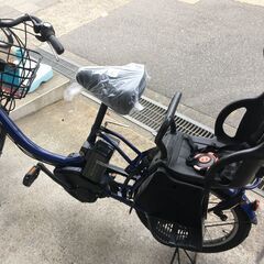 地域限定送料無料 パスバビーアン 子供乗せ 12,3AH 黒 神戸市