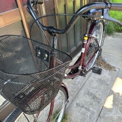 ママチャリ自転車の画像