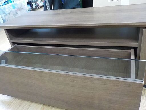 テレビ台 木製 幅120㎝ ブラウン 引き出し 扉付き AVボード TVボード