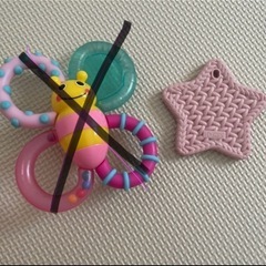 歯固め、ぬいぐるみ、スピナーの画像