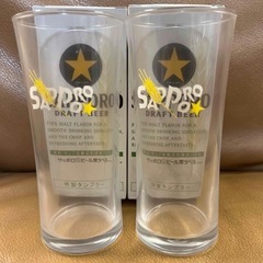 【新品未使用】3個セット　サッポロドラフトビール特製タンブラーの画像