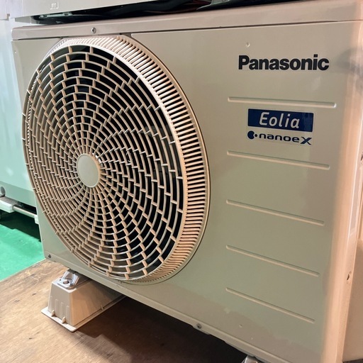 Panasonic/2022年】パナソニック6畳用ルームエアコン家電室外機
