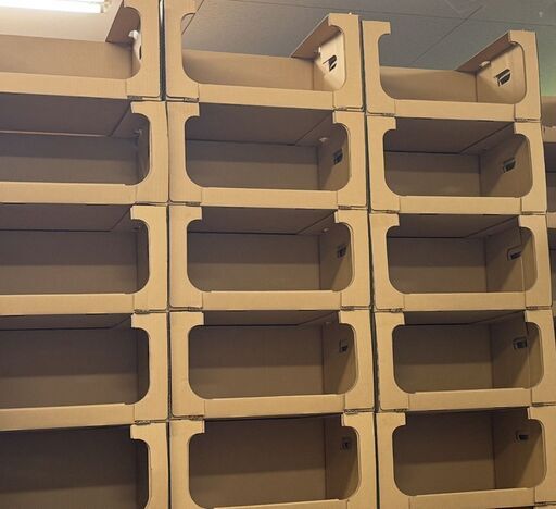 20枚】レンゴーダンボール棚大 収納ボックス ピッキングボックス