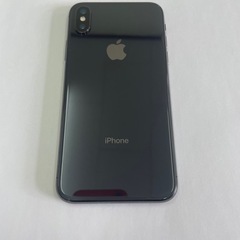 ①iPhoneX 64GB スペースグレイの画像