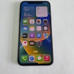 ①iPhoneX 64GB スペースグレイ