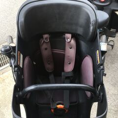 地域限定送料無料　ヤマハ　キッスミニアン　SP　三人乗り　子供乗せ　15,4AH　パウダーブルー　ギュットクルーム　神戸市　電動自転車の画像