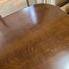 無垢　飛騨家具 シラカワ ダイニングテーブルの画像