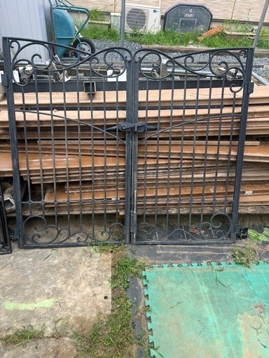 中古 ガーデン門扉