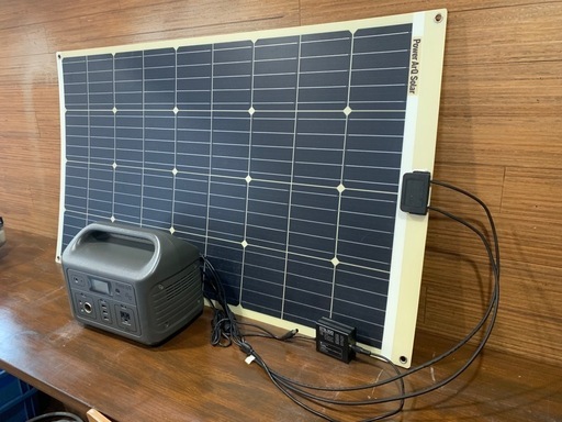 【sold out】ソーラーパネル　バッテリー　Power ArQ