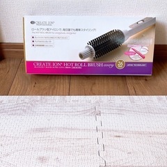 CREATE  ION ロールブラシ型アイロン