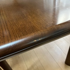 無垢　飛騨家具 シラカワ ダイニングテーブルの画像