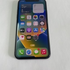 ②iPhoneX 64GB スペースグレイ