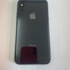 ②iPhoneX 64GB スペースグレイの画像