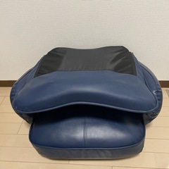 ニトリ　回転座椅子　ネイビー　肘掛け　の画像